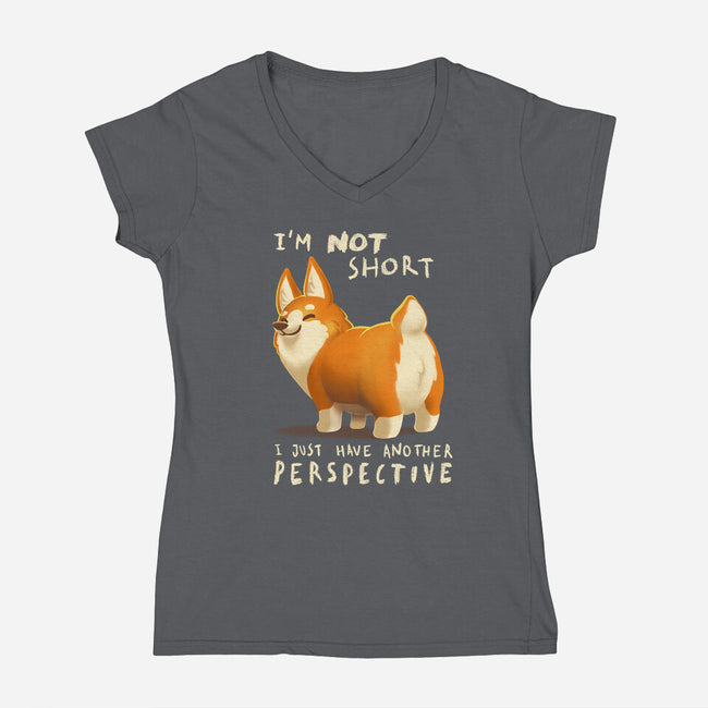 Another Perspective-womens v-neck tee-BlancaVidal