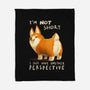 Another Perspective-none fleece blanket-BlancaVidal