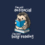 Antisocial Hedgehog-baby basic tee-NemiMakeit