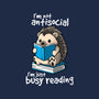 Antisocial Hedgehog-none removable cover w insert throw pillow-NemiMakeit