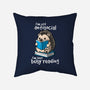 Antisocial Hedgehog-none removable cover throw pillow-NemiMakeit
