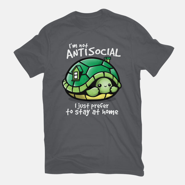 Antisocial Turtle-unisex basic tee-NemiMakeit