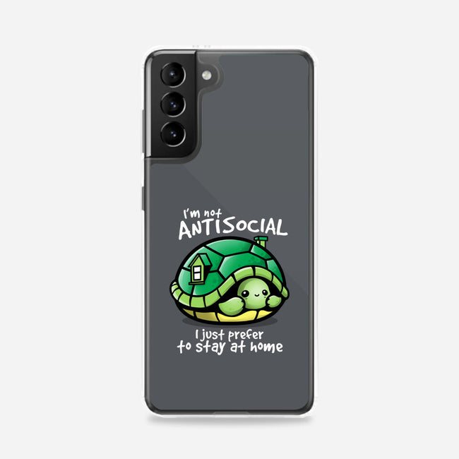 Antisocial Turtle-samsung snap phone case-NemiMakeit