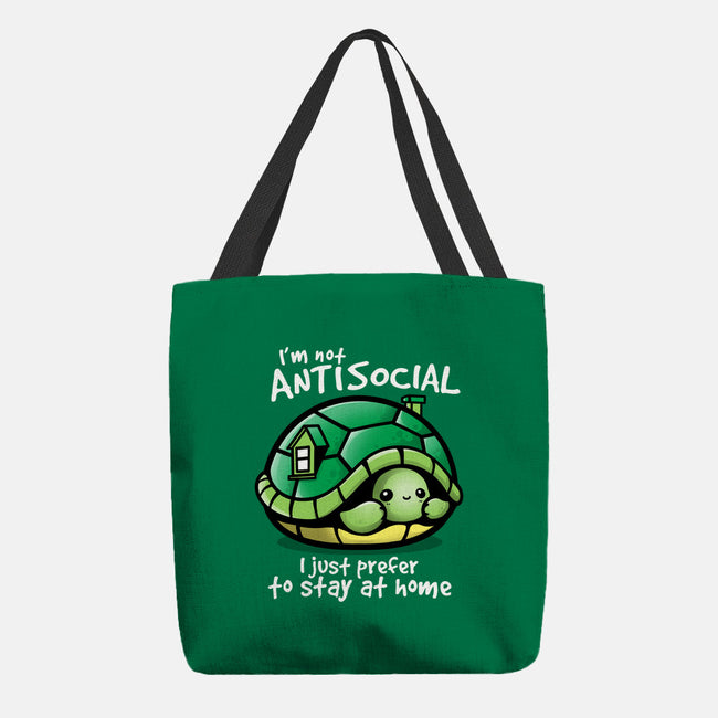 Antisocial Turtle-none basic tote-NemiMakeit