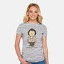 Anybody Want a Peanut?-womens fitted tee-nikoby