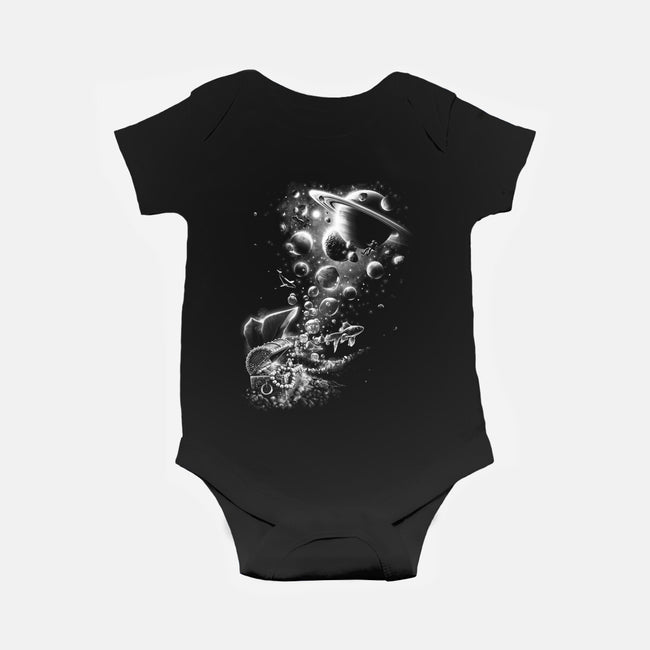 Aquarium Chest-baby basic onesie-Ramos