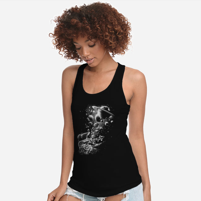 Aquarium Chest-womens racerback tank-Ramos