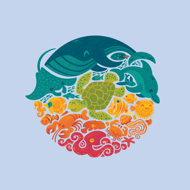 Aquatic Rainbow-none glossy sticker-Waynem