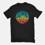 Aquatic Rainbow-womens basic tee-Waynem