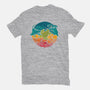 Aquatic Rainbow-womens basic tee-Waynem