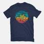 Aquatic Rainbow-mens premium tee-Waynem