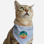 Aquatic Rainbow-cat adjustable pet collar-Waynem
