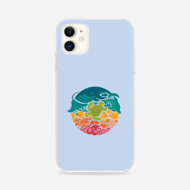 Aquatic Rainbow-iphone snap phone case-Waynem