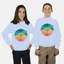 Aquatic Rainbow-youth crew neck sweatshirt-Waynem