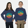 Aquatic Rainbow-youth crew neck sweatshirt-Waynem