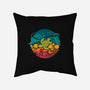 Aquatic Rainbow-none removable cover w insert throw pillow-Waynem