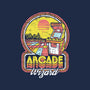 Arcade Wizardry-womens v-neck tee-artlahdesigns