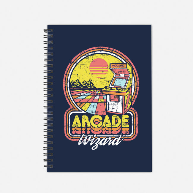 Arcade Wizardry-none dot grid notebook-artlahdesigns