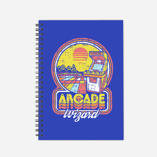 Arcade Wizardry-none dot grid notebook-artlahdesigns