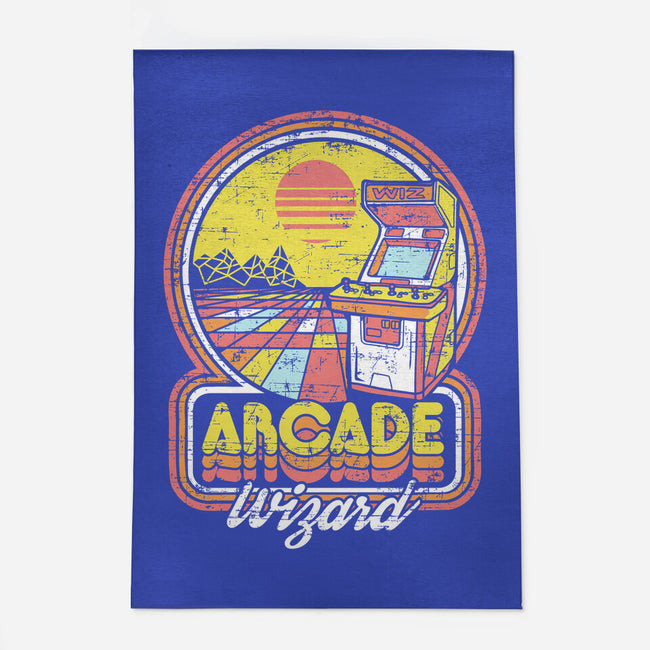 Arcade Wizardry-none outdoor rug-artlahdesigns