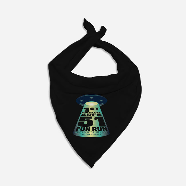 Area 51 Fun Run-cat bandana pet collar-mannypdesign