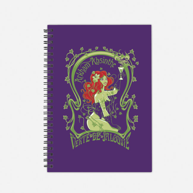 Arkham Absinthe-none dot grid notebook-Nemons