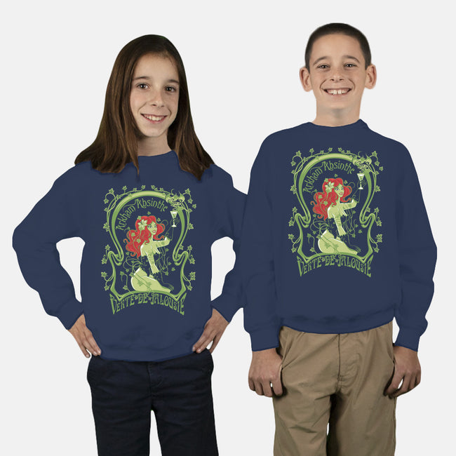 Arkham Absinthe-youth crew neck sweatshirt-Nemons