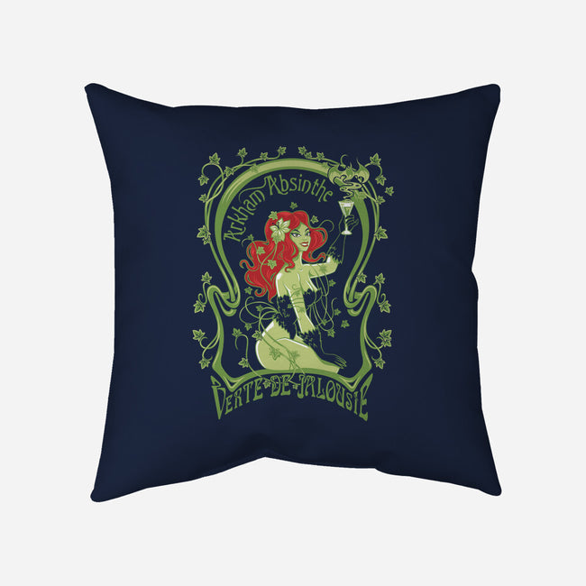 Arkham Absinthe-none removable cover w insert throw pillow-Nemons