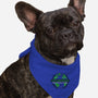 Around The Globe-dog bandana pet collar-Gamma-Ray