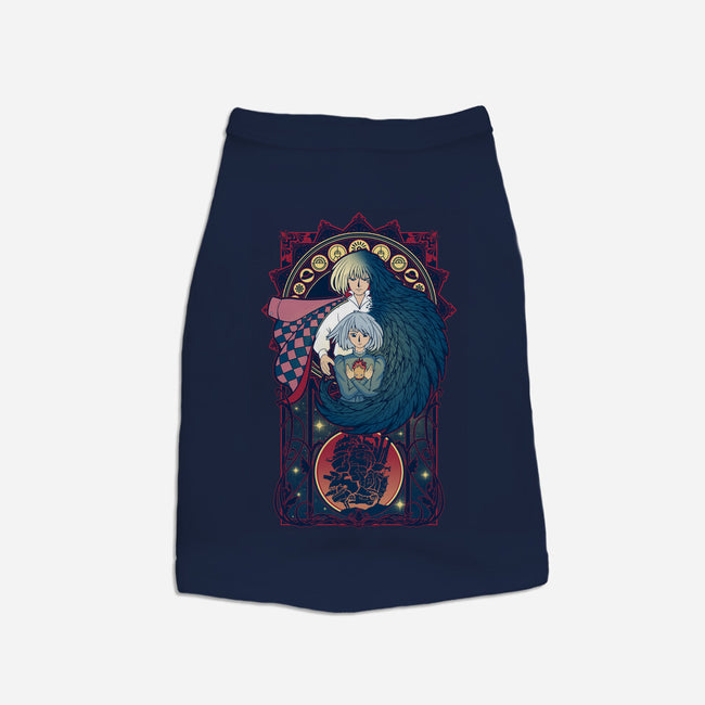 Art of a Moving Castle-dog basic pet tank-Chocolateraisinfury