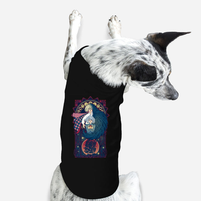 Art of a Moving Castle-dog basic pet tank-Chocolateraisinfury