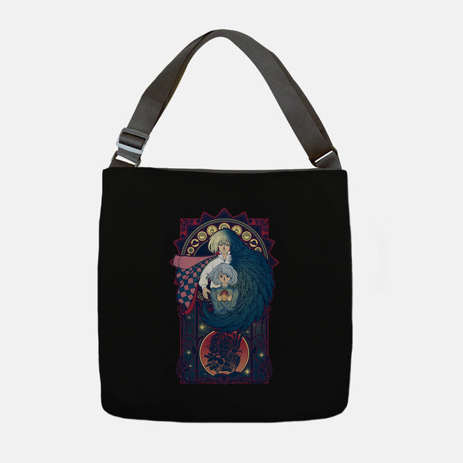 Art of a Moving Castle-none adjustable tote-Chocolateraisinfury