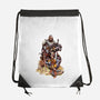 Arya and the Hound-none drawstring bag-Matias Bergara
