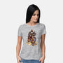 Arya and the Hound-womens basic tee-Matias Bergara