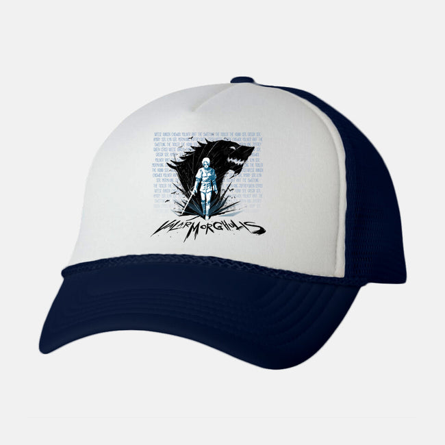 Arya's List-unisex trucker hat-idriu95