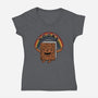 As Long as We Have Books-womens v-neck tee-pigboom