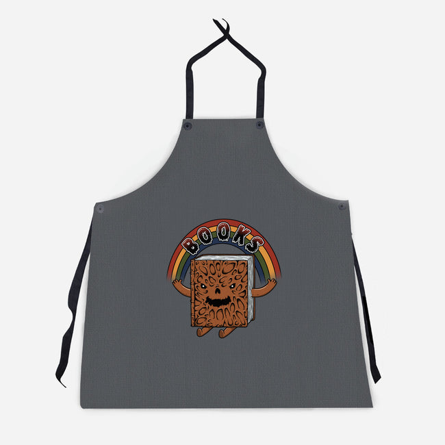 As Long as We Have Books-unisex kitchen apron-pigboom