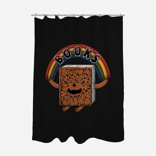 As Long as We Have Books-none polyester shower curtain-pigboom