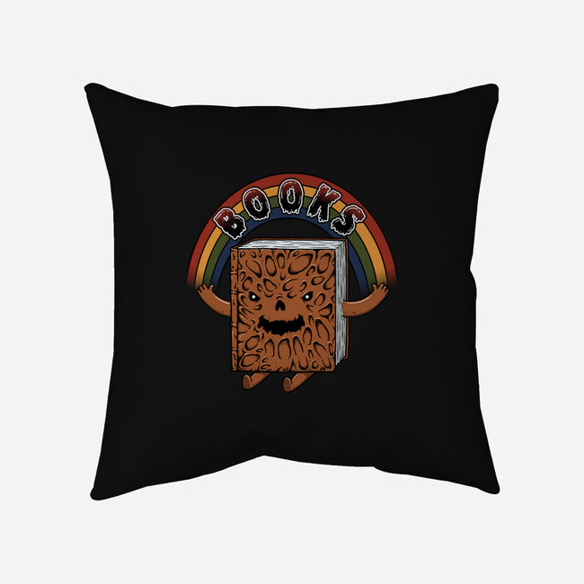 As Long as We Have Books-none removable cover w insert throw pillow-pigboom