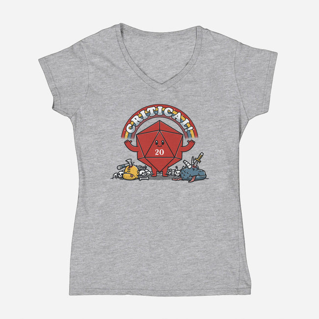As Long As We Have Our Imagination-womens v-neck tee-pigboom