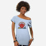 As Long As We Have Our Imagination-womens off shoulder tee-pigboom