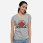 As Long As We Have Our Imagination-womens v-neck tee-pigboom