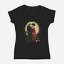 As You Kiss-womens v-neck tee-MarianoSan