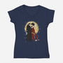 As You Kiss-womens v-neck tee-MarianoSan