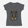 Ash To Embers-womens v-neck tee-Maxman58