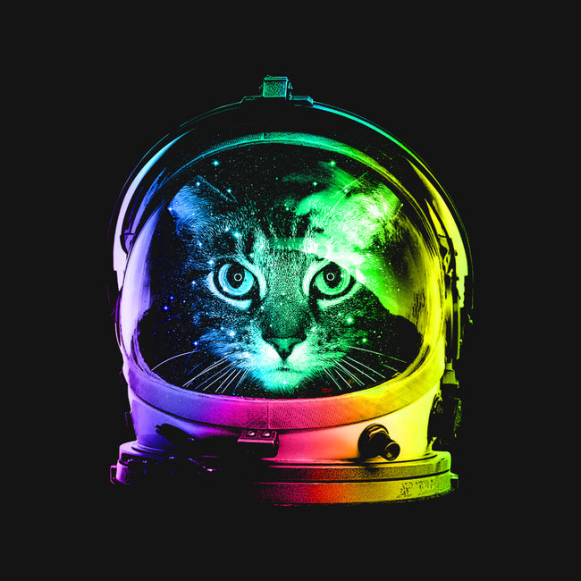 Astronaut Cat-womens v-neck tee-clingcling