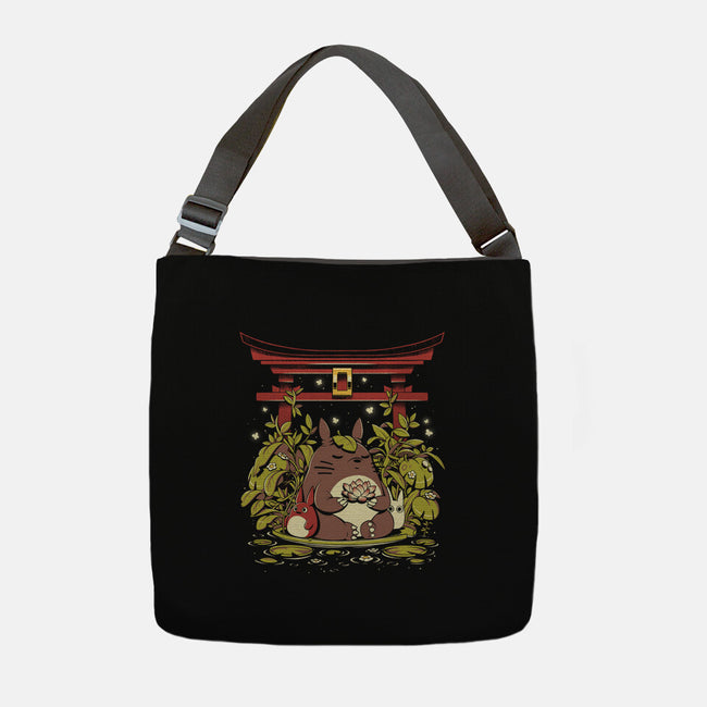 At Peace With Nature-none adjustable tote-ilustrata
