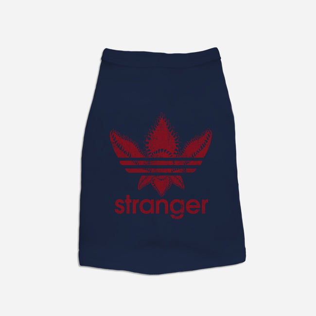 Athletic Stranger-dog basic pet tank-SarahCave
