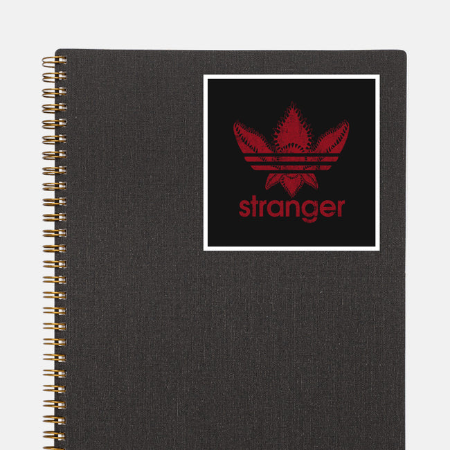 Athletic Stranger-none glossy sticker-SarahCave