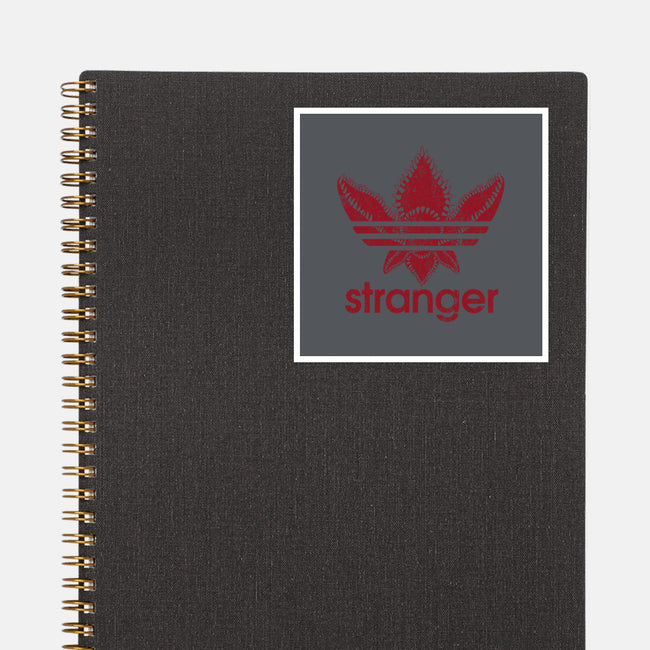 Athletic Stranger-none glossy sticker-SarahCave